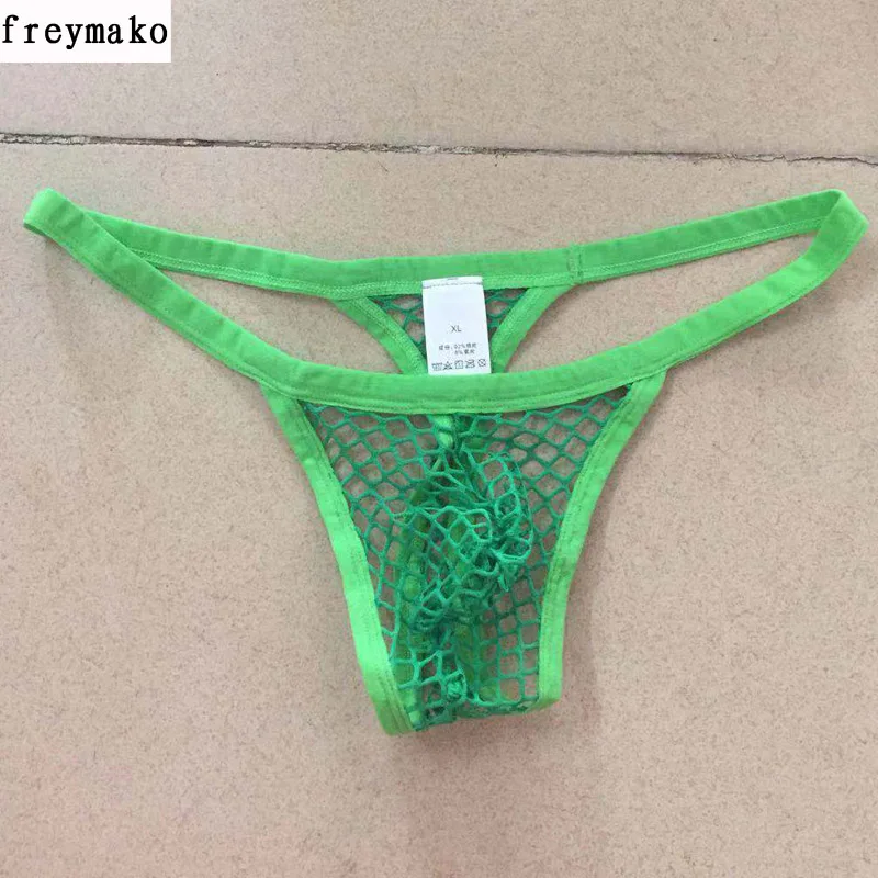 Нижнее белье для мужчин сетчатые стринги геев tanga hombre slip homme ssissy сексуальные