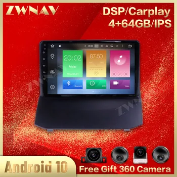 

360 Cameras Screen For Ford Fiesta 2008 2009 2010 2011 2012 2013 2014 2015 2016 Android 10.0 Audio Radio Recorder GPS Auto Head