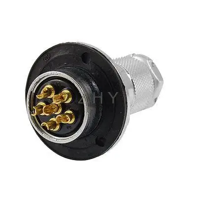DF25-6 250V 25A 6 Pin терминалы XLR штекер воздушный разъем