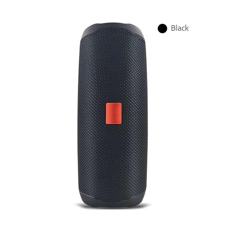 Bluetooth динамик Filp5 водонепроницаемый портативный открытый беспроводной мини Колонка коробка Поддержка TF карты стерео Hi-Fi коробки Большой MP3 - Цвет: black