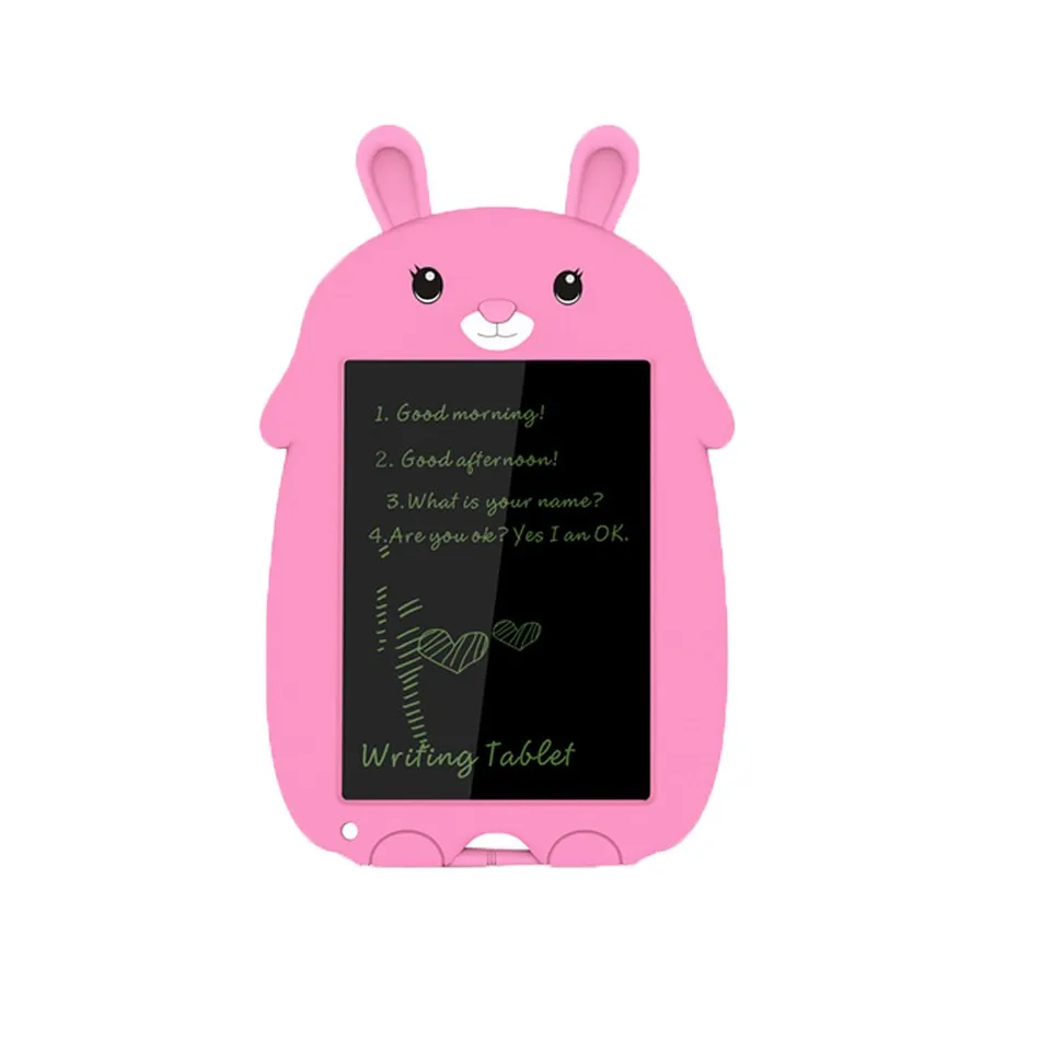 Xeagt Eye Protection LCD Writing Tablet 8.5 Inch Childrens LCD Tablet Erasable Electronic Light Painting with Calculator