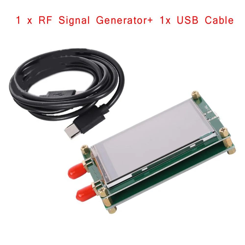 

ADF4351 35M-4.4G RF Signal Generator PLL Sweep Frequency Generator Touch Screen SMA Female Three-wire SPI