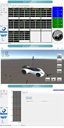WitMotion HWT101 Высокоточный Инклинометр оси Z AHRS модуль угла наклона высокой