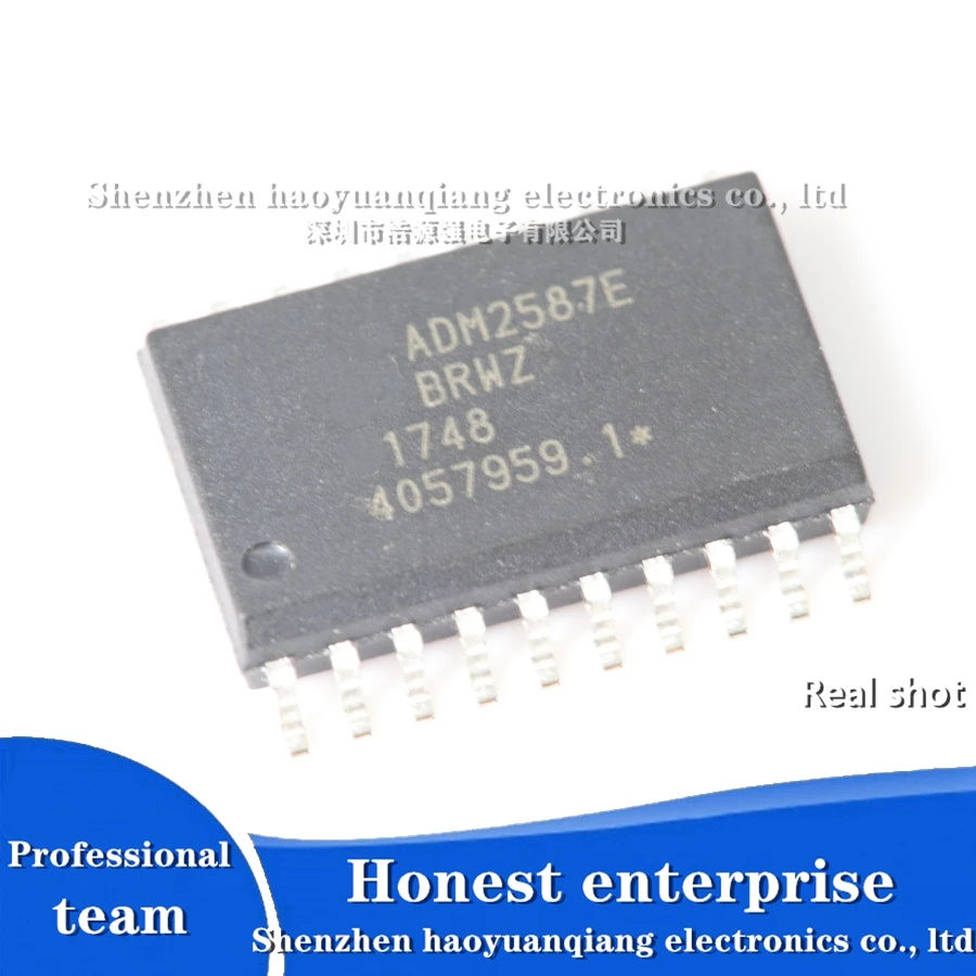 1 шт. оригинальный и аутентичный с ADM2587EBRWZ-REEL7 ADM2587E SOIC-20 полный/полудуплекс RS-485