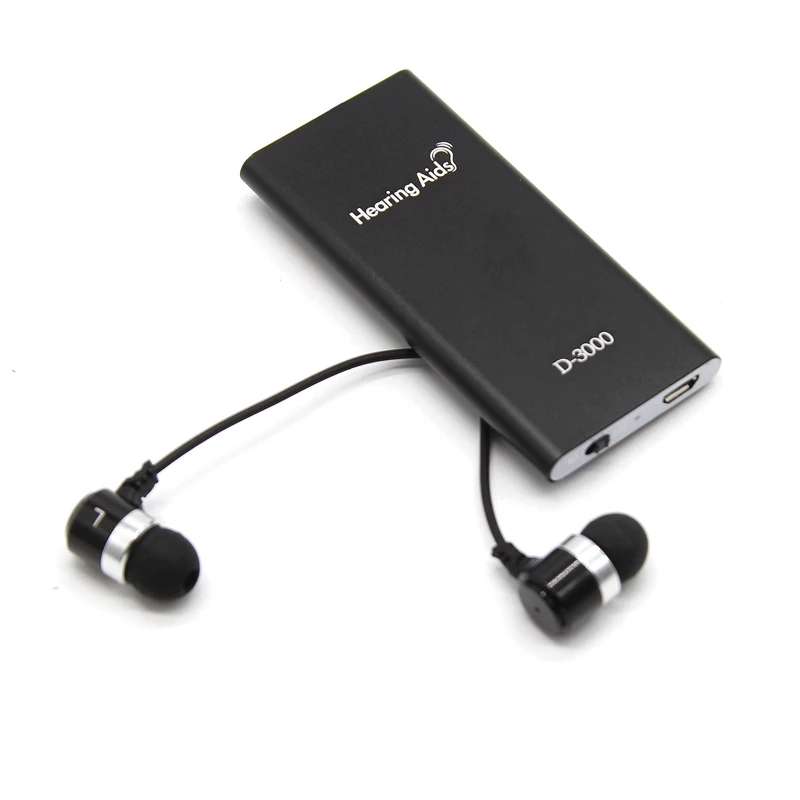 Lowered Hearing Aid Sound-Amplifier Mild-To-Moderate Rechargeable/battery Elderly for Loss Adjustable 0BJ1xGVNY