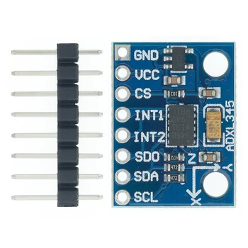 

I43 Free Shipping 20pcs/lot GY-291 ADXL345 digital three-axis acceleration of gravity tilt module IIC/SPI transmission In stock