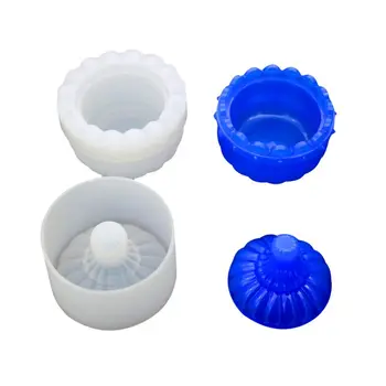 

DIY Storage Box Mould Crystal Epoxy Mold Handmade Table Decoration Crafts Making