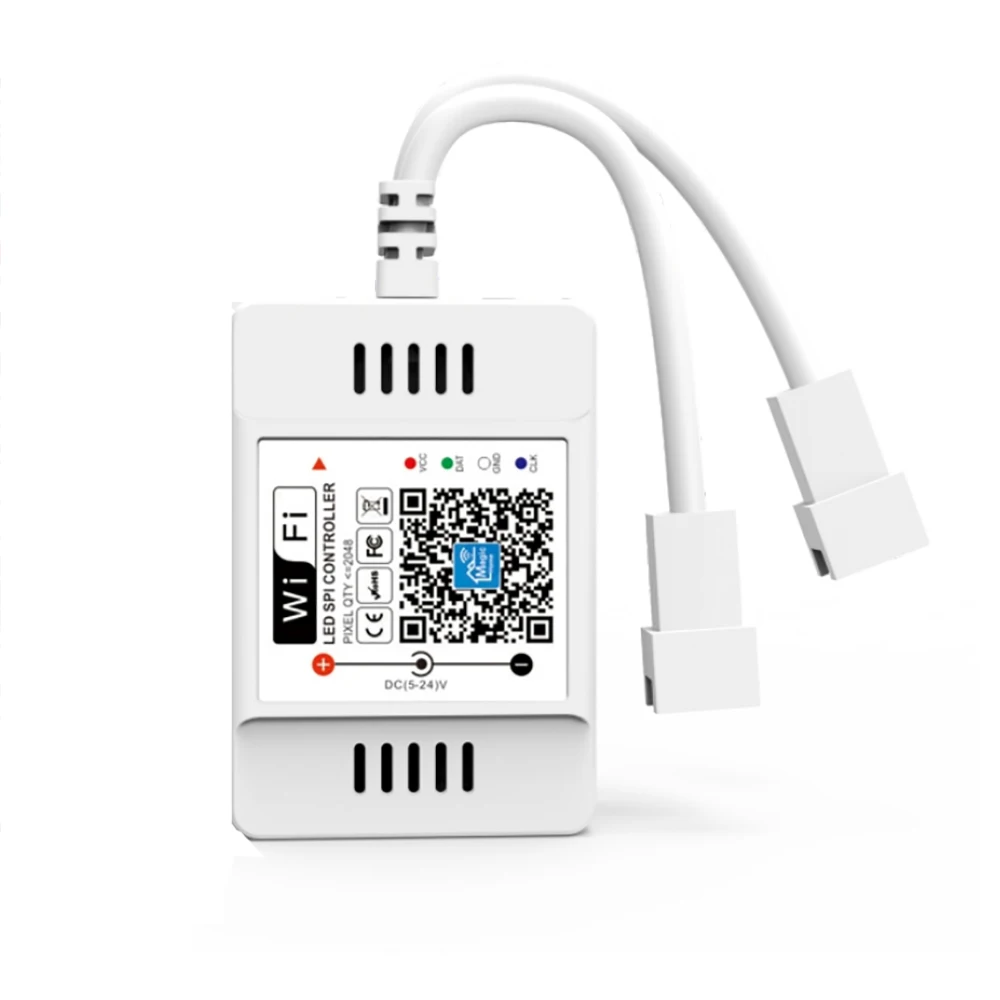 WS2811 управление ler Smart WiFi приложение Голосовое синхронизация музыки для 12 В 24