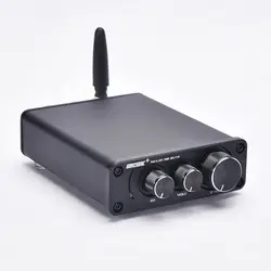 87BT TPA3116 Bluetooth 5,0 HiFi усилитель мощности 2 канала 100 Вт стерео домашний аудио цифровой амперметр с тройным басом аудио усилитель