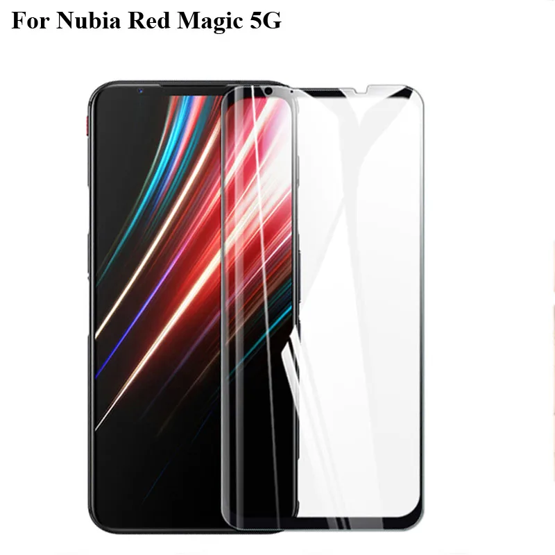 2 шт для Nubia Red Magic 5G 3D закаленная Защитная стеклянная пленка экрана полная защита