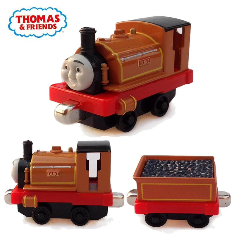 Classic Thomas And Friends Magnetic Toys Vehicles Duke Train With Duke Carriage 1 43 Metal Alloy Toy Boys Birthday New Year Gift Diecasts Toy Vehicles Aliexpress