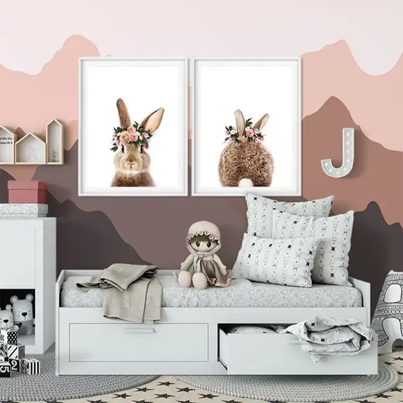 bunny decor for nursery
