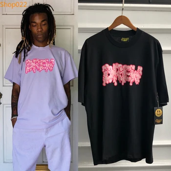 

20SS New Drew House T Shirt Ice Cream Printing Men Women Casual T-shirt Jutin Bieber T Shirts