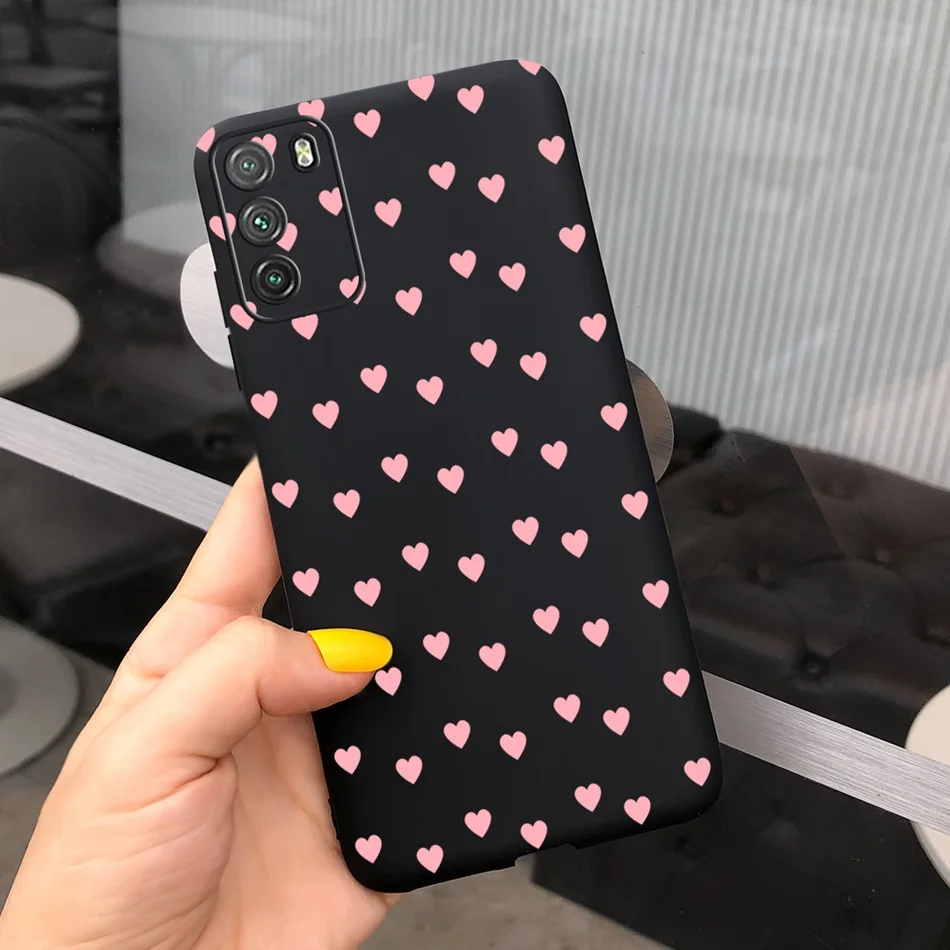 Poco M3 Silicone Phone Case For Xiaomi Poco M3 Cases Sunflower Printed Soft TPU Back Cover Funda For Xiaomi Poco M 3 M3 PocoM3 leather case for xiaomi