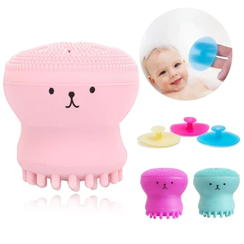 

Face Cleanser Wash Pad Exfoliator Face Scrub Washing Brush Blackhead Remover Skin Deep Massager Silicone Face Cleansing Brushes