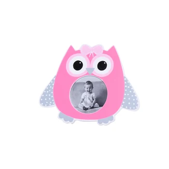 

Photo Frame Owl Eye Pink Christening-Details and gifts for weddings, baptisms, communions, birthday and parties.
