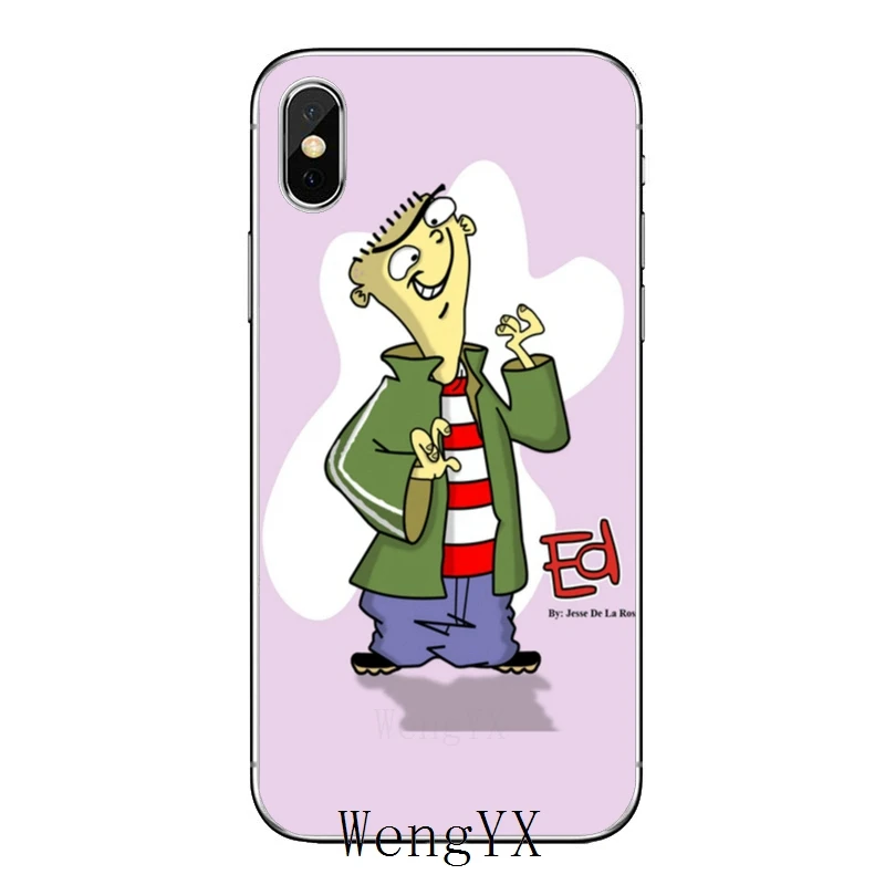 Для iPhone 11 pro XR X XS Max 8 7 6s plus SE 5s 5c iPod Touch 5 6 прозрачный чехол ed edd n eddy - Цвет: ed-edd-n-eddy-A-07
