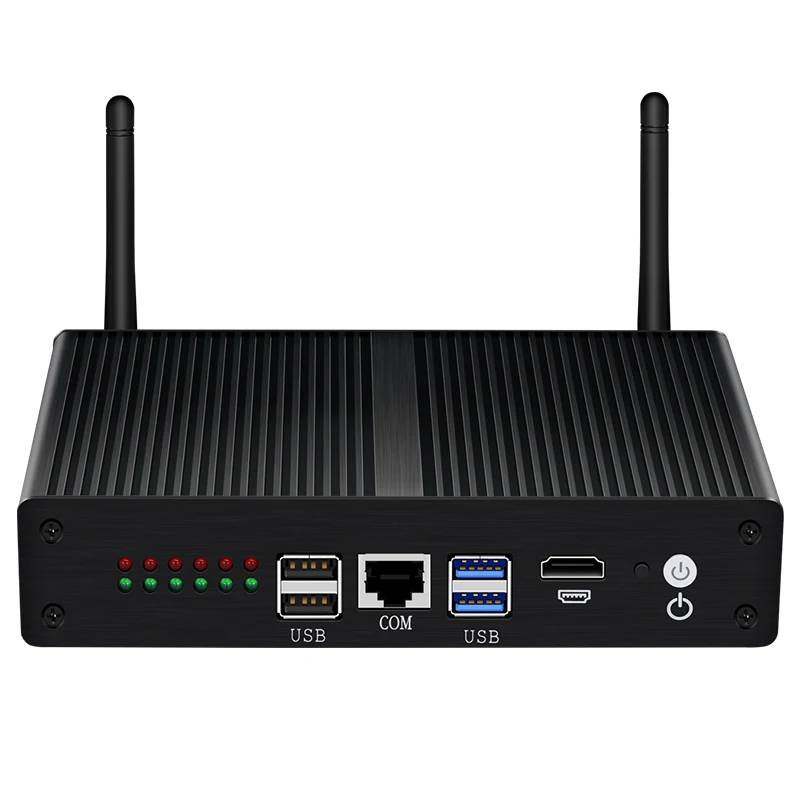 Intel Core i3-5010U 4010U брандмауэр бытовой Мини ПК 6 гигабитная LAN Intel ie11at NIC AES-NI 4G LTE WiFi 4* USB HDMI RJ45 консоль