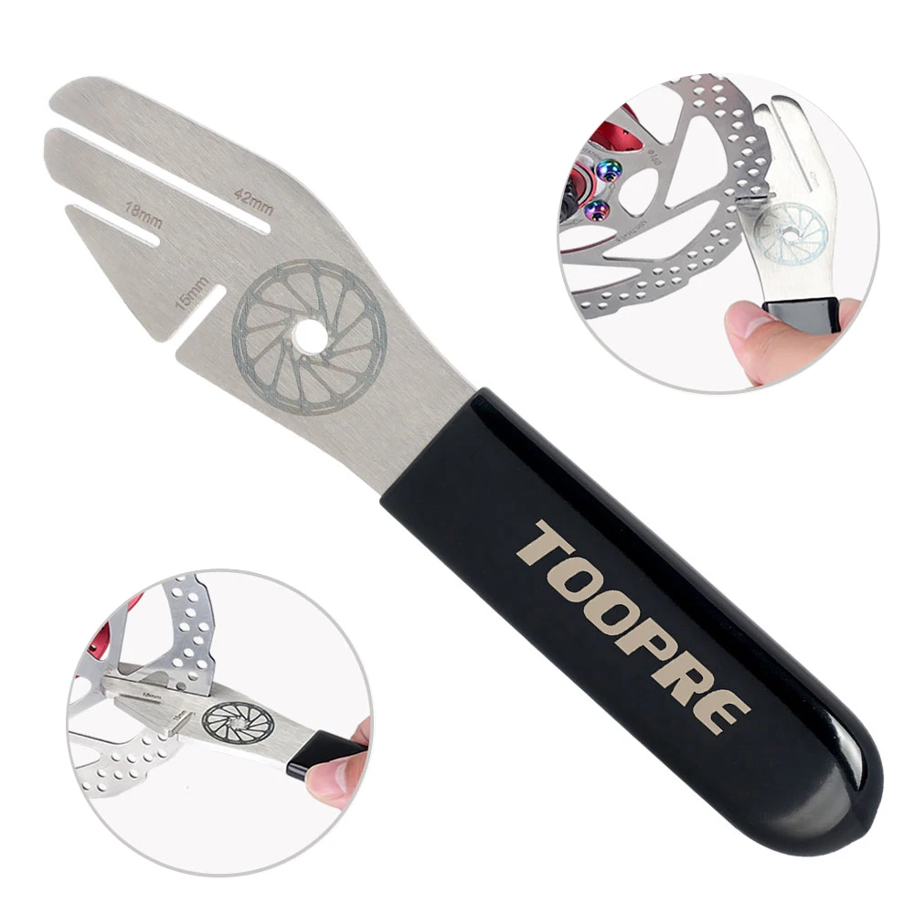 Disc Brake Rotor Alignment Truing Wrench Tool Bicycle Road Bike Repair Tool Kit