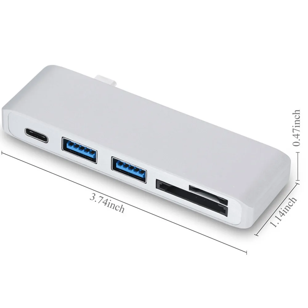 CARPRIE USB концентратор C Алюминиевый многопортовый адаптер HDMI выход для MacBook