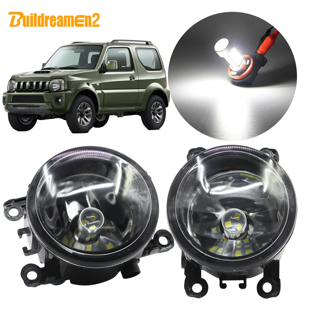 Buildreamen2 для Suzuki Jimny FJ закрытый внедорожник 1998-2014 Автомобильный Стайлинг H11
