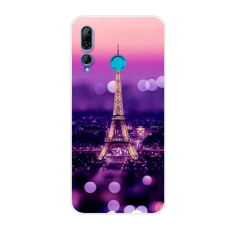 Мультяшный чехол для huawei P Smart Plus 2019 новый модный силиконовый мягкий из ТПУ милая