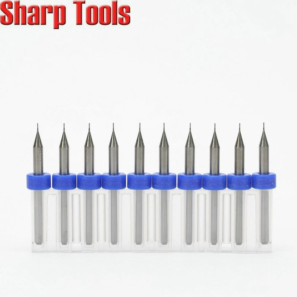 10Pcs Anti-Bending Strength for Fiber Glass Circuit Boards End Mill Wear-Resistant Cutting Tool 10Pcs Anti-Bending Strength for Fiber Glass Circuit Boards End Mill Wear-Resistant Cutting Tool