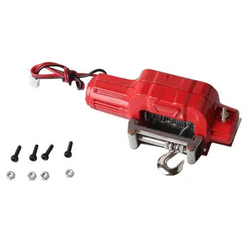 

1:10 RC Crawler Climbing Cars Electric Metal Winch Nylon capstan for SCX10 D90 D110 TF2 TRX4 KM2 CNC machining RC Accessories