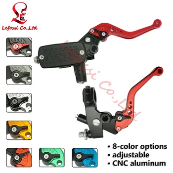 

8 Colors 7/8" Universal Left Right Front Hydraulic Brake Clutch Master Cylinder For Honda Suzuki Kawasaki Yamaha Ducati Aprilia