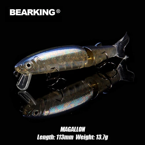 BEARKING 113 мм 16 г, 113 мм 13,7 г, 88 мм 7,2 г новые рыболовные приманки magallon family minnow crank горячая модель приманки - Цвет: Magallon-F