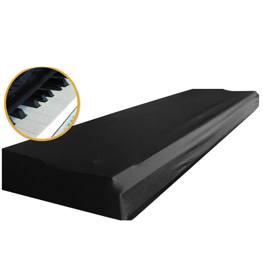 От 61 до 76 клавиш Защитная мягкая клавиатура с защитой от царапин Регулируемая домашняя эластичная Пылезащитная практичная Крышка для пианино Складная Моющаяся