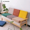 35D Hard High Density Sponge Sofa Cushion Solid Color Window Mat Removable and washable Tatami Chair Cushion Thickness 3-8cm 1