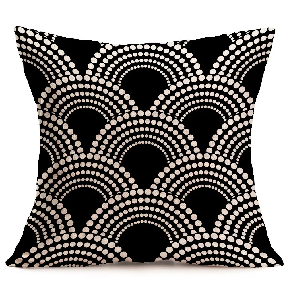 

High-end digital print blue red Turkish ethnic kilim diamond pattern pillow case cushion cover for sofa home decoration throw