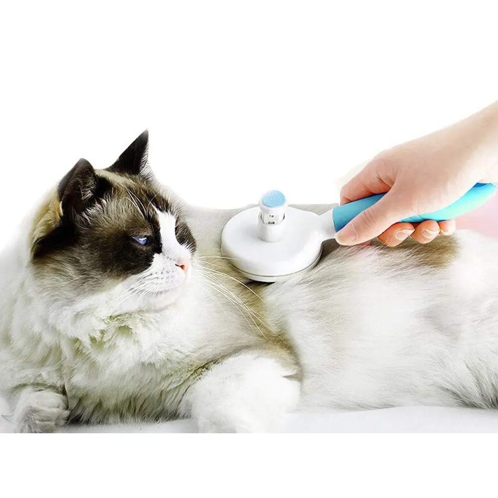 Cat Hair Removal Comb Grooming Cats Comb Pet Products Cat Flea Comb Steel Needle Comb For Dogs Hair Brush Trimmer Pet Comb