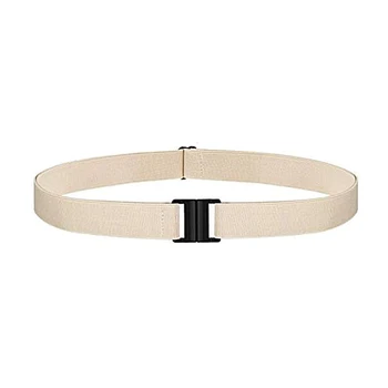 

Women's Buckle Adjustable Elastic Belt Invisible For Jeans Waist Band Fashion Adjustable Lazy Belt Elasticated Invisible Belt