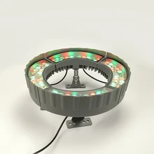 

Outdoor Landscape Led Tree Light Park Lighting Lamp Waterproof Tree Holding Lamp Colorful Ring Road Lighting AC24V 72W Spotlight