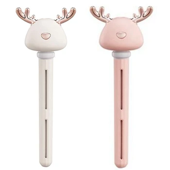 

2 Pcs Humidifier Small Antler Car Usb Fog Water Bottle Portable Ultrasonic Sprayer Essential Oil Diffuser for Office Yoga Suppor
