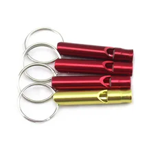 Свисток для мужчин и женщин из нержавеющей стали с одним отверстием для кемпинга, выживания, бега, спорта, инструктора, рефери, свисток