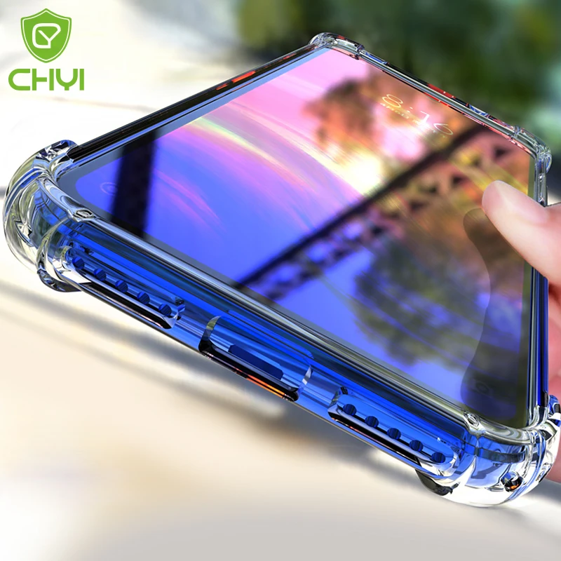 

For Xiaomi Redmi Note 8 Pro Case Cover Silicone Shockproof case Mi 9T A3 Transparent Protective redmi 7 Note 7 pro Clear TPU