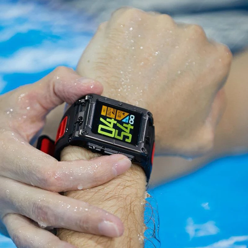 Geekbes WS5 умные часы MTK2503 gps Smartwatch 9 оси плавание счетчик коленей SMS напоминание Пульс многорежимный спортивный мониторинг