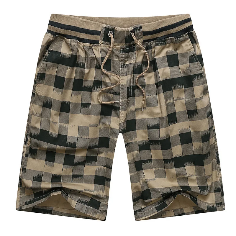 Short de bain à carreaux colorés homme quick dry - Shorts et maillots de bain - Nouveautés 2026