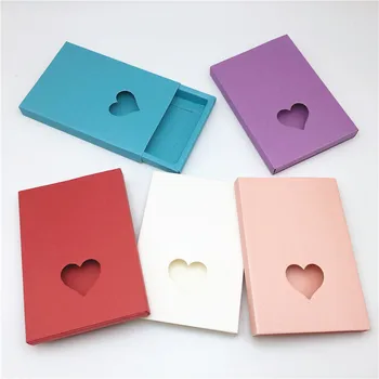 

11.4x8x1cm Colorful Kraft Cardboard Small Gift Packaging Paper Boxes Handmade Drawer Paper Boxes 11.4x8x1cm 100pcs/lot