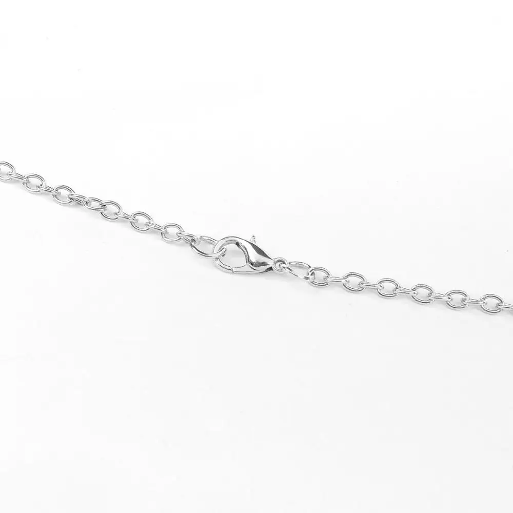Серебряная цепочка с подвеска в виде наручников, ожерелье для женщин, девушек, свадебные украшения, аксессуары