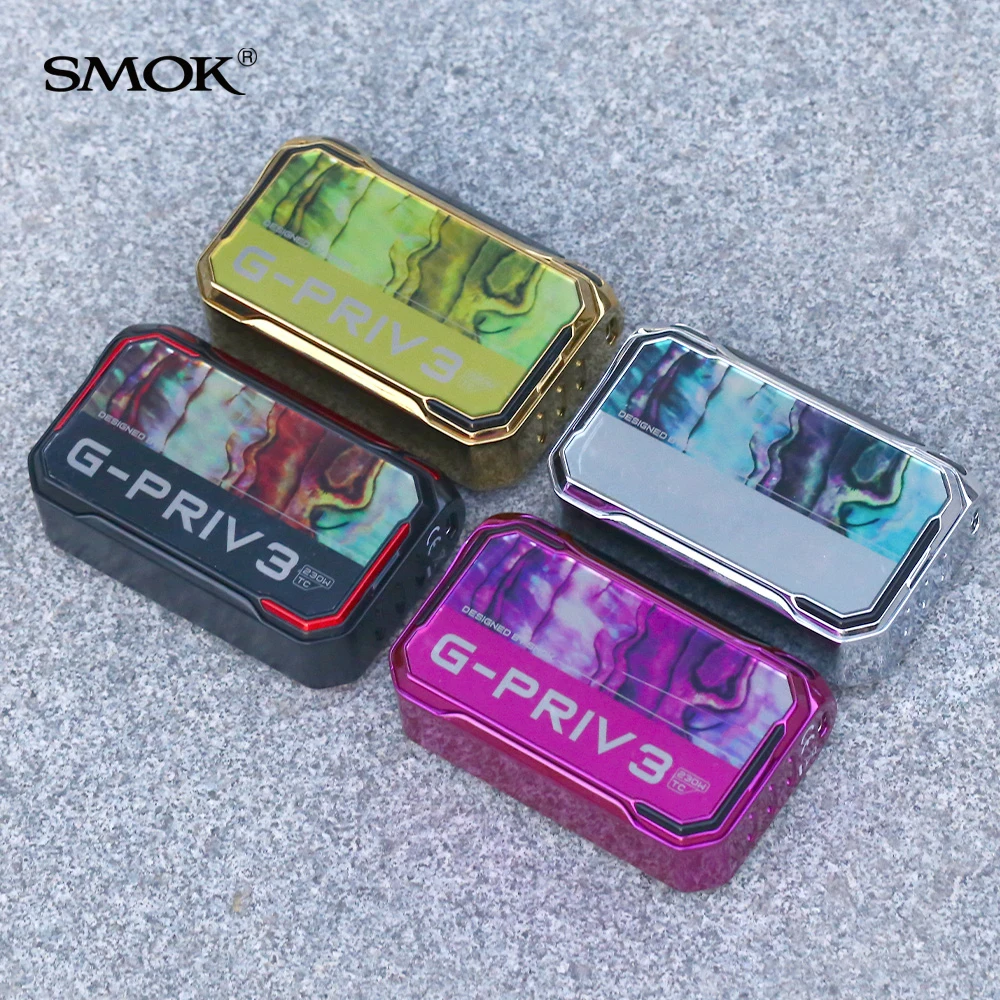 SMOK G-priv 3 мод 2,4 дюймов сенсорный экран 230 Вт коробка мод электронная сигарета Fit TFV16 Lite Tank VS Mag P3 G-priv