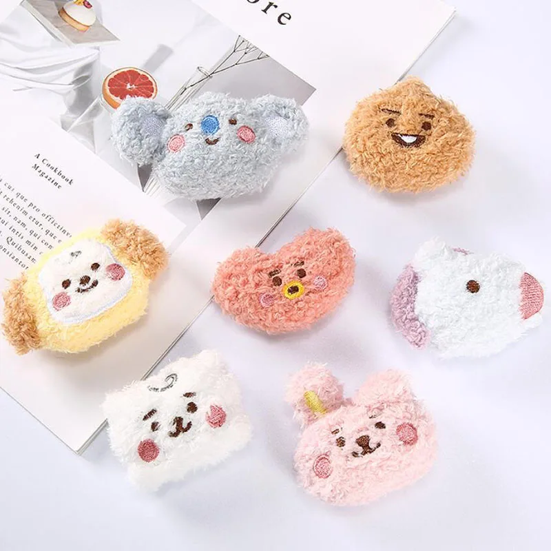 

10 шт./партия, плюшевые нашивки-румяна