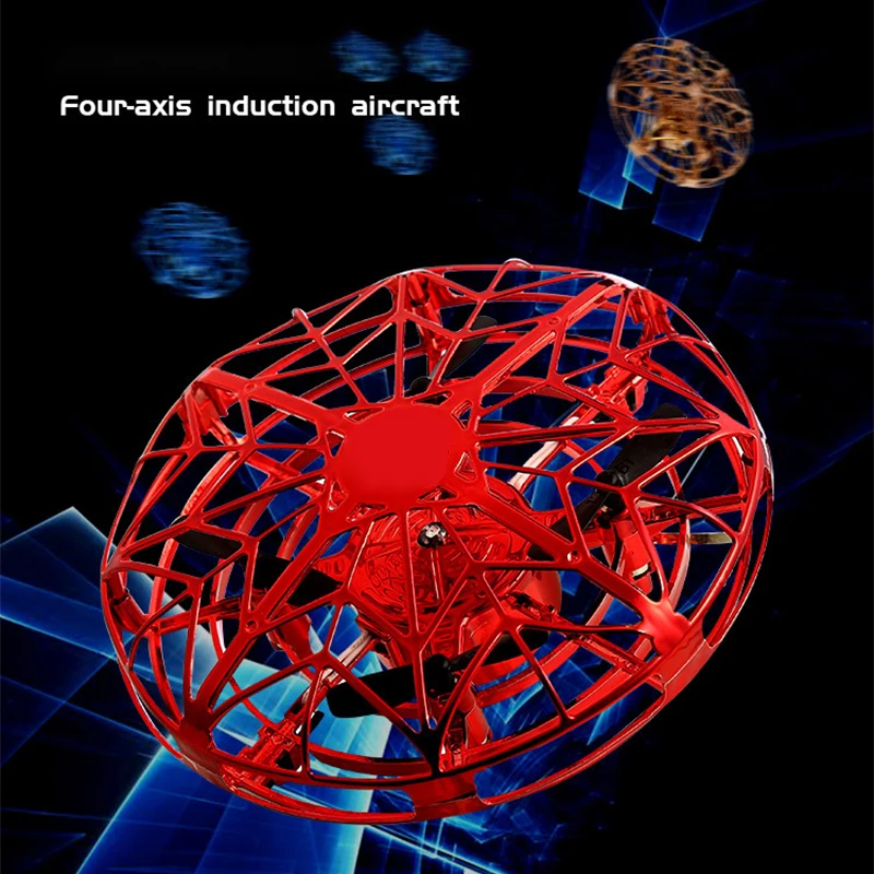 НЛО Радиоуправляемый Дрон Infraed индукционный летательный аппарат Летающий вертолет мини-Дрон Квадрокоптер обновленный Горячий высокое качество радиоуправляемые игрушки для детей