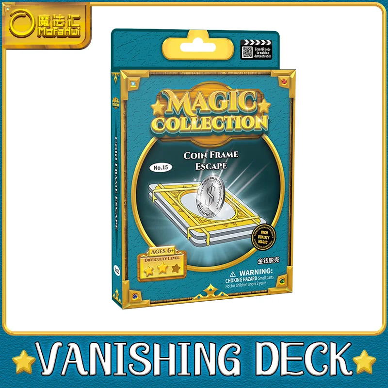 

Mofahui Magic props children's magic toys Money shelling Escape magic Educational interactive toys