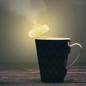 

LED Night Light Humidifier Plastic Simple Exquisite Doughnut Humidifier USB Mini Portable Air Cleaner