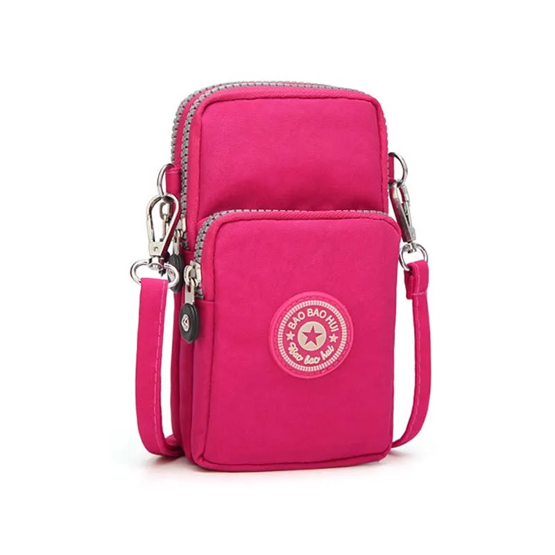 

Ougger Crossbody Ladies Bags Small Short Women Bag on Shoulder Oxford New Arrival Waterproof Wrist Mobile Phone Money Bags