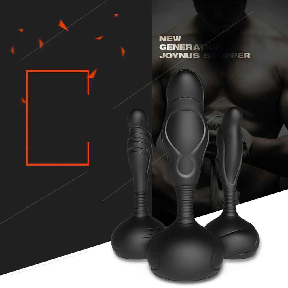 Vibrating Anal Beads Butt Plug For Men With 10 Speed Stimulation_voghion.com